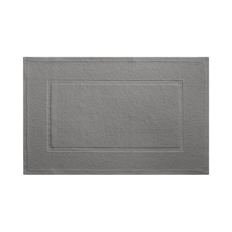 Eden Bath Mat, Platine, 0.5" H x 20" W x 28" L