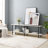 Celine 71" Console Table In White (2-Shelf)-1969966730