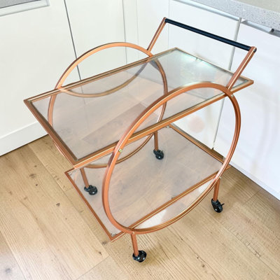 Metal Bar Cart