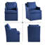 Upholstered Dining Chairs with Caster-804091132