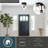 Park Ridge 3-Light 10.5 In. Wide Transitional Cylinder Flush Mount Lighting Fixture, Shade, LED Compatible, For Low Ceilings, Bedroom, Hallway, Kitchen-147466589-166871637