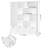 49.4" 5-Tier Cube Storage Bookcase With 4 Drawers,Open Bookshelves