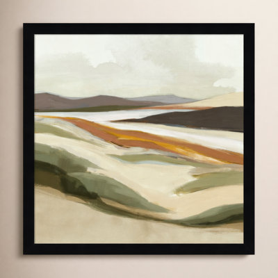Fast Land Print by Jacob q