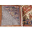 Tapis de couloir indien orange 3x8