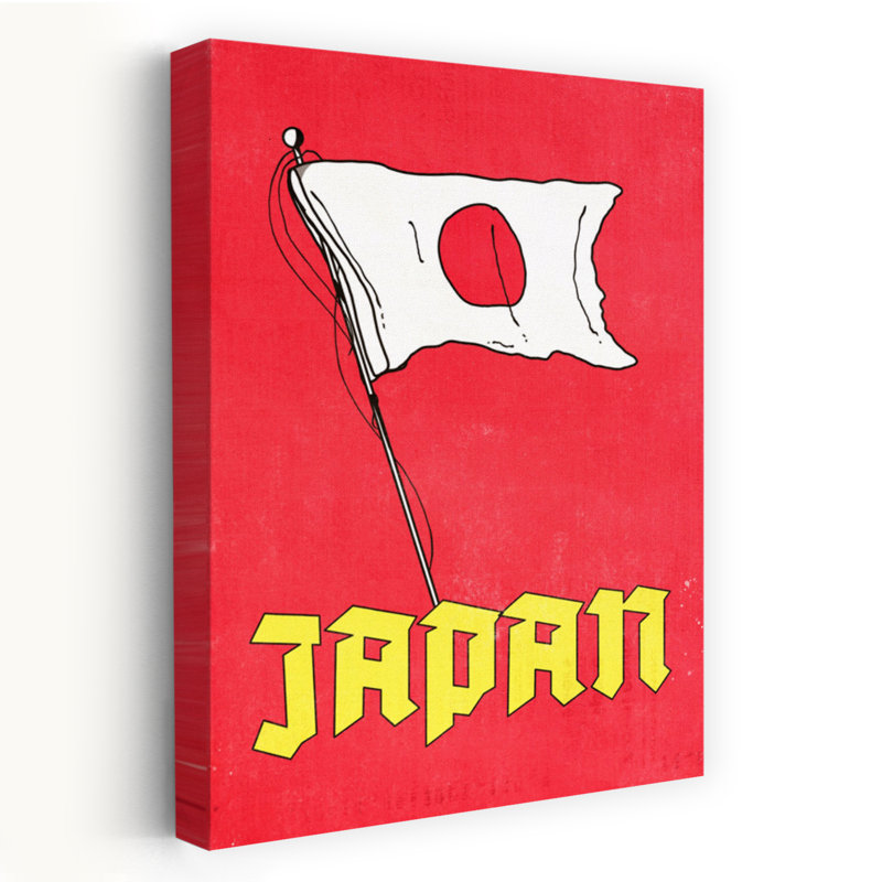 Contemporary Art Bold Modern Retro Wall Art by Nicholas - Wrapped Canvas Print, 30.48 cm H x 20.32 cm W
