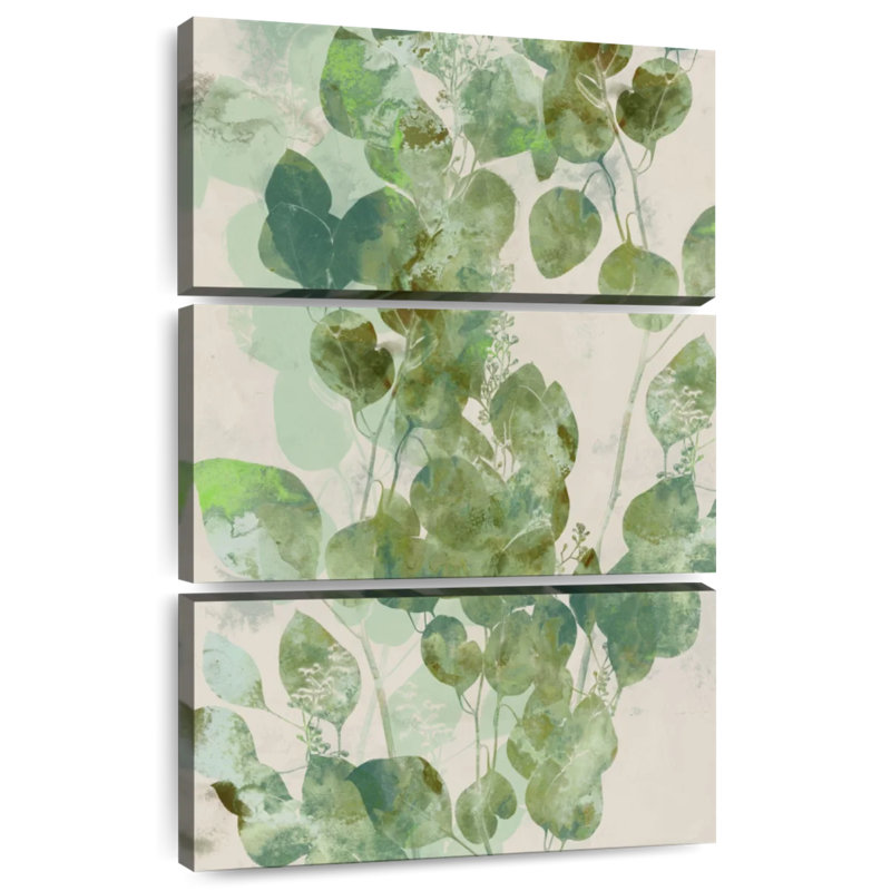 Harnek aquarelle eucalyptus I, H 32 po x l 20 po