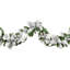 Guirlande 9 'avec hortensias et boucles