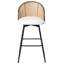 Set of 2 Bar Chairs NATHAN Swivel-114623496-114623498
