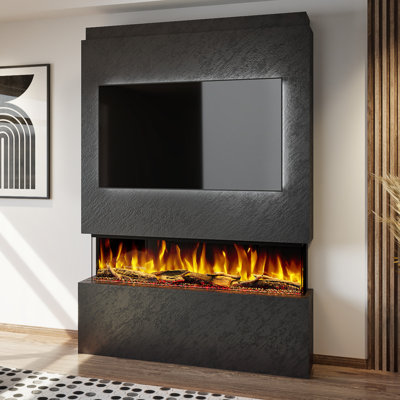 Evolution Fires 137 cm W Electric Fireplace with 5000 BTU