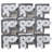 6" x 5" Marble Basketweave Mosaic Wall & Floor Tile