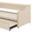 Twin Size Upholstered Daybed With Pop Up Trundle-1851477540