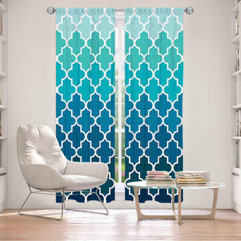 Dyami Room Darkening Curtain Pair, 20" W x 52" L