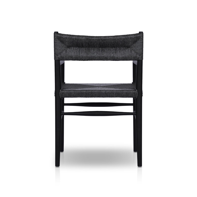 Lomas Outdoor Dining Armchair, Black