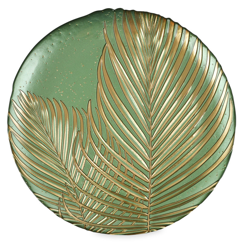 Nerida Glass Decorative Plate