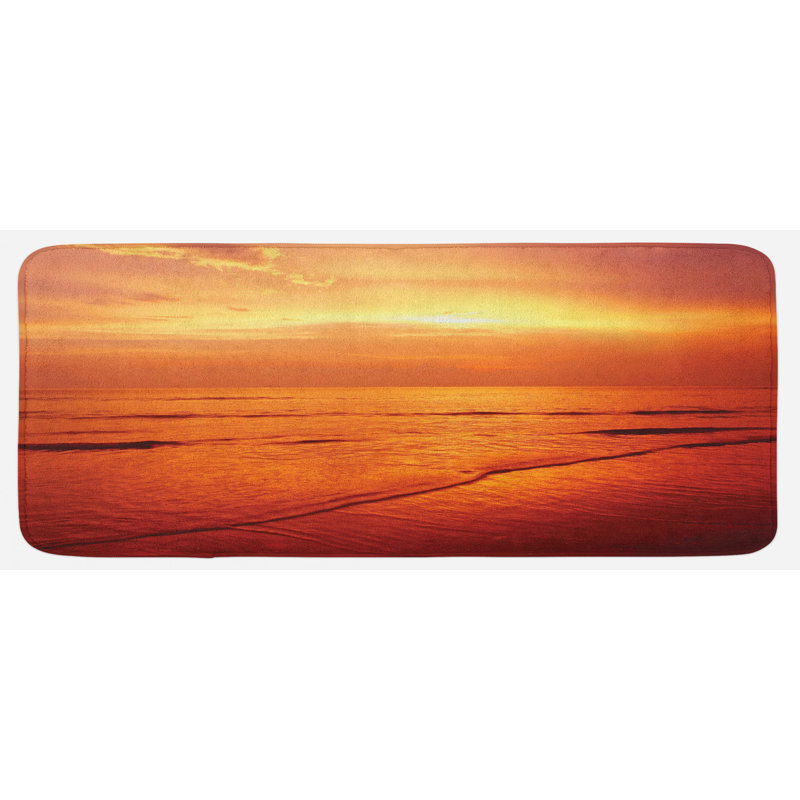 Tapis de cuisine ocean