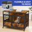 Mobilier de cage industriel en bois pour cage de chien-479576014-479576001