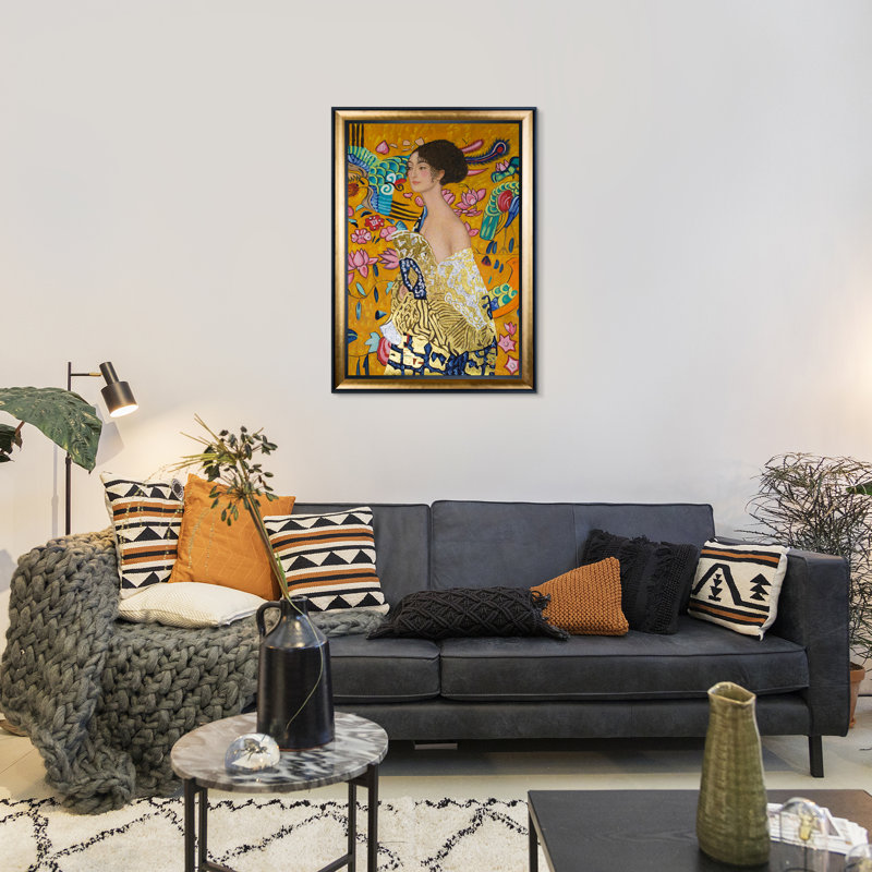 Beroemde Posters en Print Moeder Liefde Tweeling Baby Door Gustav Klimt Canvas Schilderij Muur Art Foto Esthetische Kamer Decor 70x100cm (28x39in) Frameless