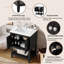 Meuble-lavabo simple 24 po avec comptoir en céramique 24 po-349507744