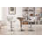 Leopoldo Swivel Upholstered Adjustable with Metal Frame-1273325873