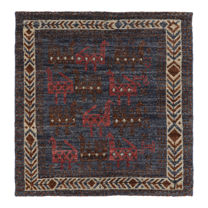 Burano One-of-a-Kind 2'3X2'6 Hand Knotted Area Rug