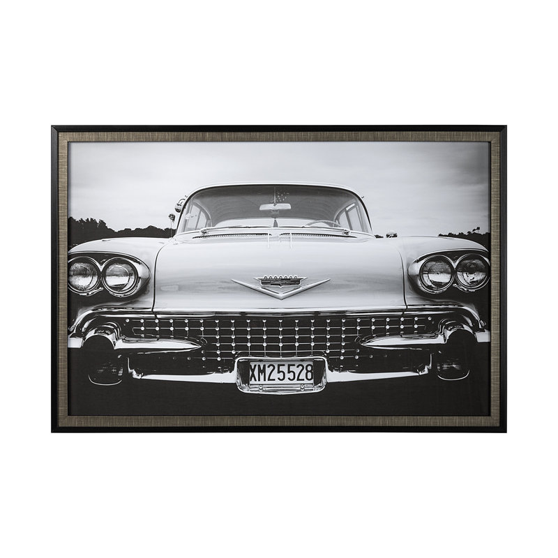 Chevrolet Coupe-1933 by Hakan Strand a Framed Art Print Matted under Glass, Cadilac Series 62-1958