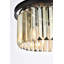Luminaire suspendu cylindrique unique à 3 lumières Yazmin-27969534-27969535
