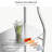 Over The Toilet Storage Cabinet, 3-Tier Toilet Shelf, Metal Bathroom Organizer with Paper Holder & Hooks, No Drill Floor Standing, Space Saver, Wrought Iron, White-1328939532