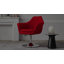 Fauteuil pivotant en métal Kinsey
