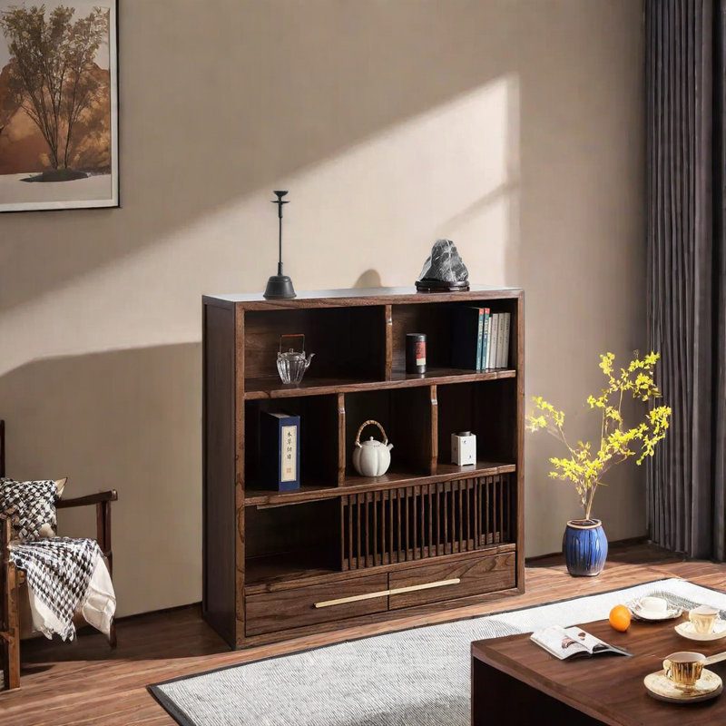 Armoire d'appoint naturelle et simple