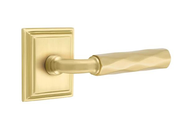 Privacy Door Lever, Polished Nickel, Right