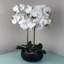 Plastic, Silk Artificial Arrangement in Planter-88685042-88685039