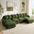 Chenille verte