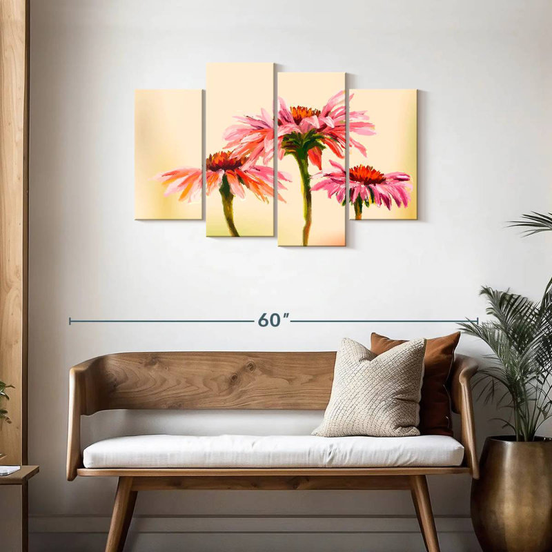 Harnek Intricate Echinacea Flowers