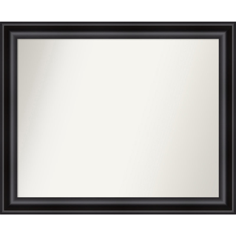 Miroir d'appoint mural en plastique Churchton, 35,75 po x 43,75 po