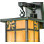 Hyde Park Sprig 1 - Light Outdoor Wall Lantern