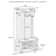 Crinole Hall Tree 31.5'' Wide with Bench