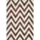 Nero Chevron Wool Hand Woven Area Rug