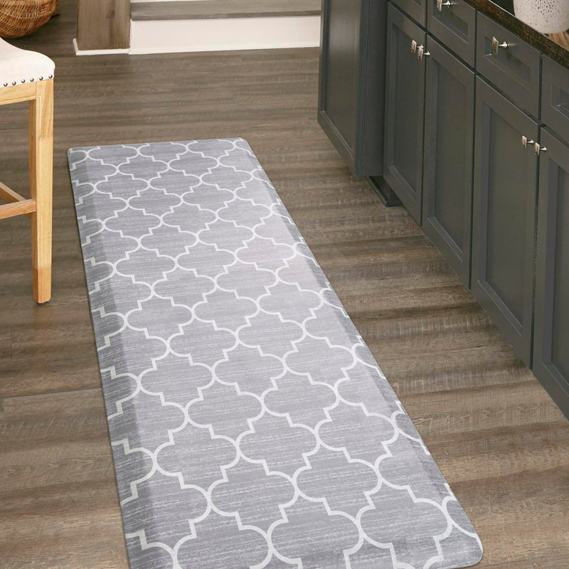 Tapis anti-fatigue Annetrude, gris, Rectangle 2 pi x 5 pi