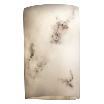 Werlin Resin LED Flush Mounted Sconce