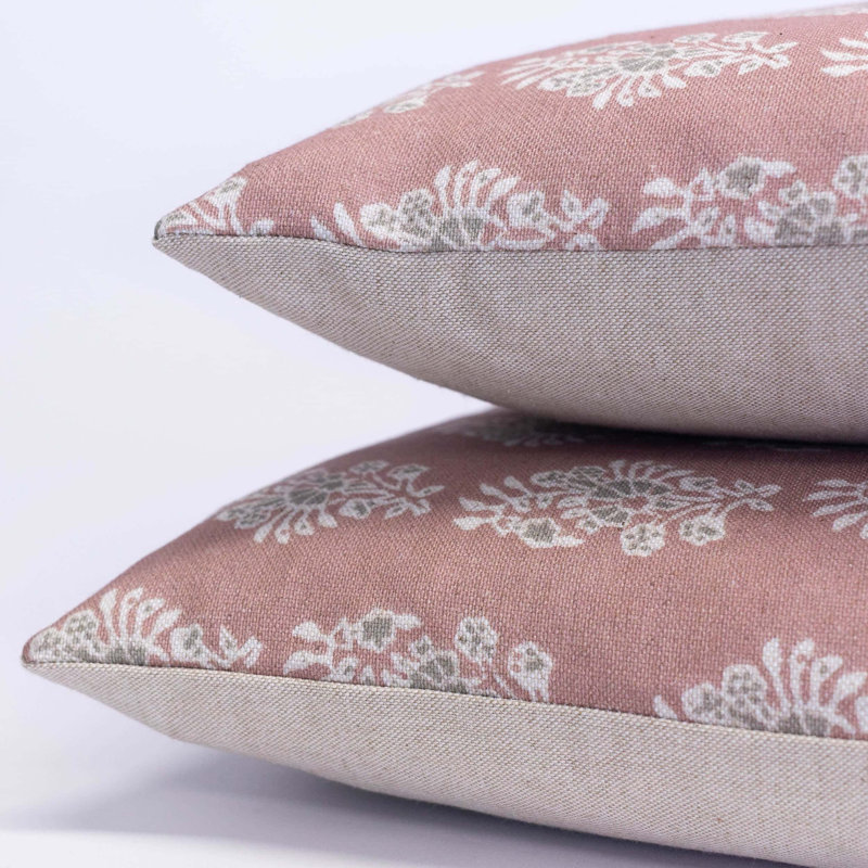 Paisley Cushion, 43x43cm, Feather filled