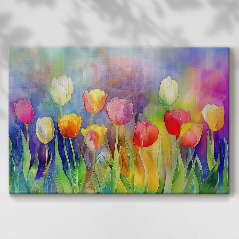 Série Floral-Lxxxi -Galerie enveloppée Cavas, 12 x 18
