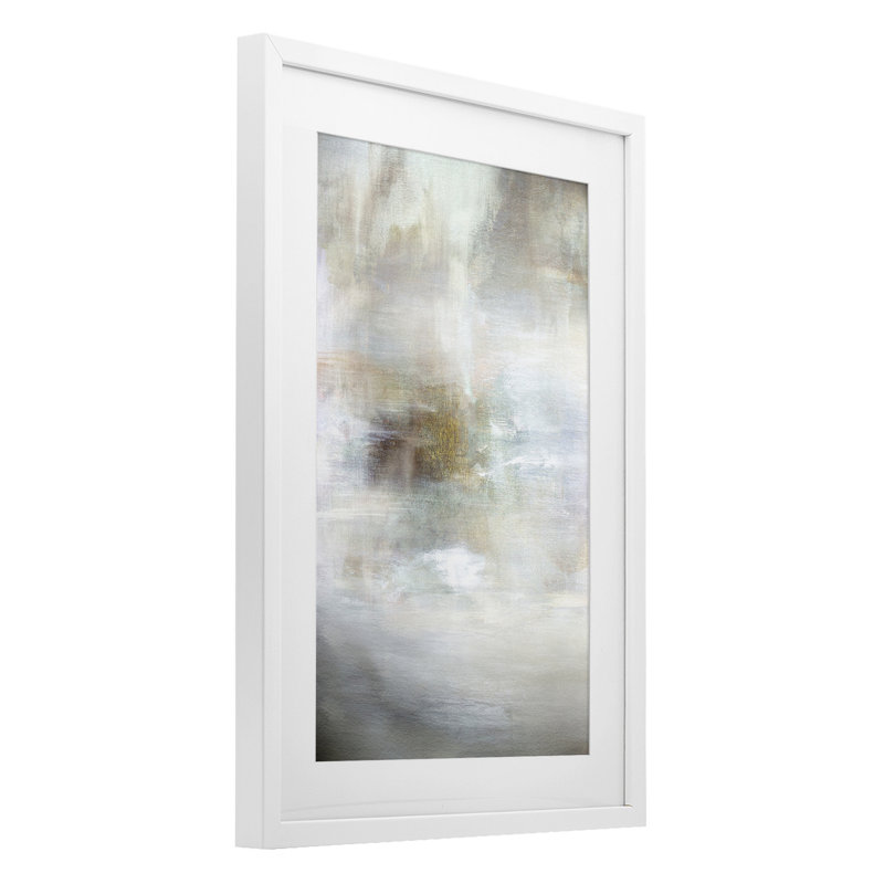 «Soft Haze of Subtle Light», reproduction sous verre encadrée, design par Hope Bainbridge, H 23 po x l 17 po