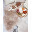 Shearling Sheepskin Area Rug in Gray