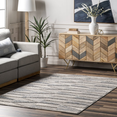 Tapis géométrique intérieur / extérieur Lorene