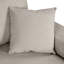 Beige With Convertible Design, & Spacious Storage Compartment 109" Sectional Pull-out Bed, Ports Space