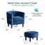 Fauteuil demi-tonneau avec repose-pieds 31,7 po Torence-961691184-961691187
