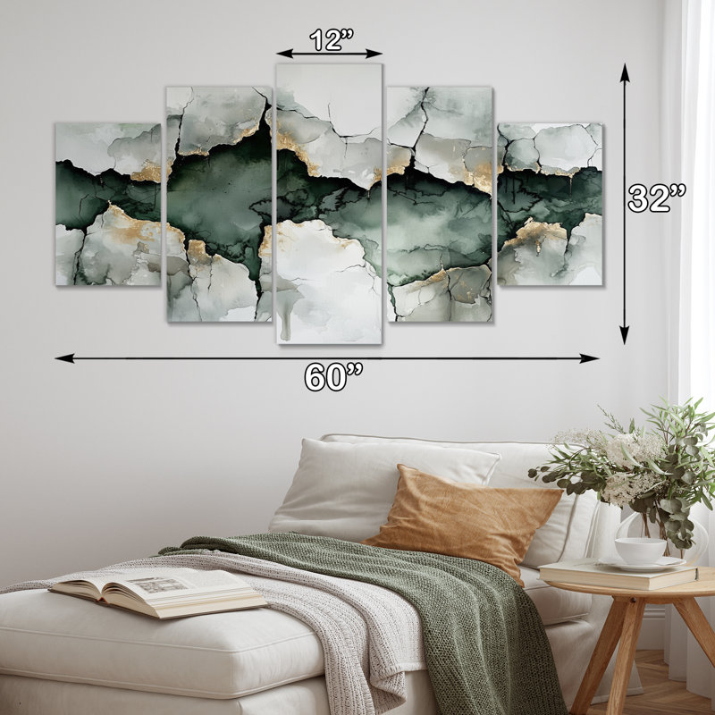 Ogreta - minimalisme art mural - ensemble d'art mural moderne