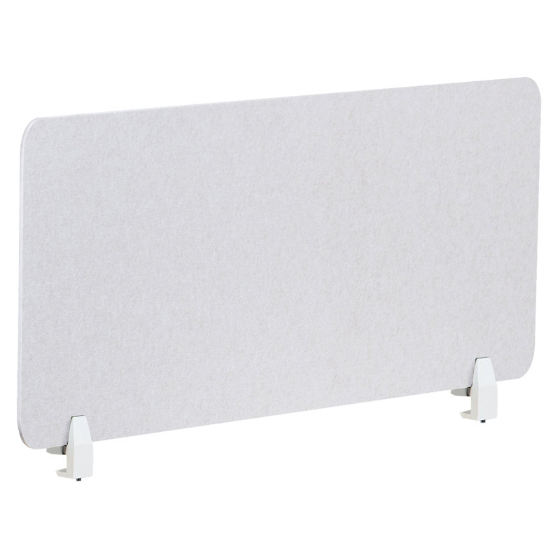 Desk Dividers, 50cm H x 120cm L, Off White