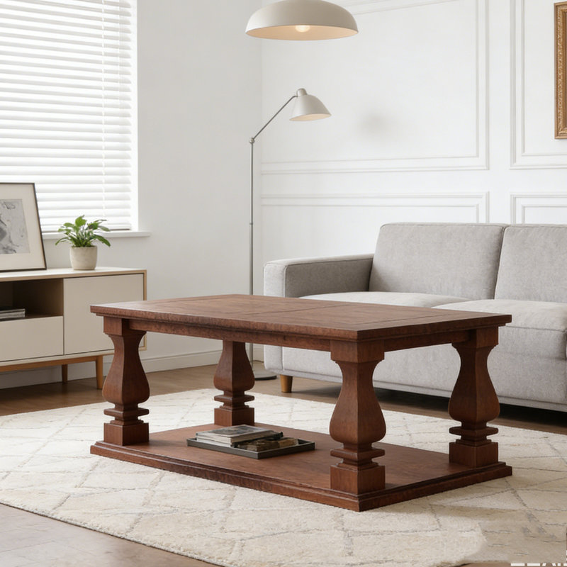Table basse 47,24 po, Noyer brun