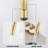 Touch Kitchen Faucet With Pull Down Spray Head - 360-Degree Rotating, Single Handle For Easy Water Temperature And Flow Control, Corrosion Rust , Gold Stainless Steel, 16.28 In. Deep, 10.26 Wide,-547716900